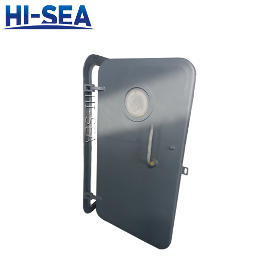 Marine Steel Single Handle Weathertight Door